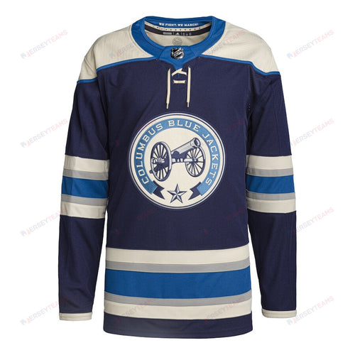 Columbus Blue Jackets Alternate Primegreen Men Jersey - Navy