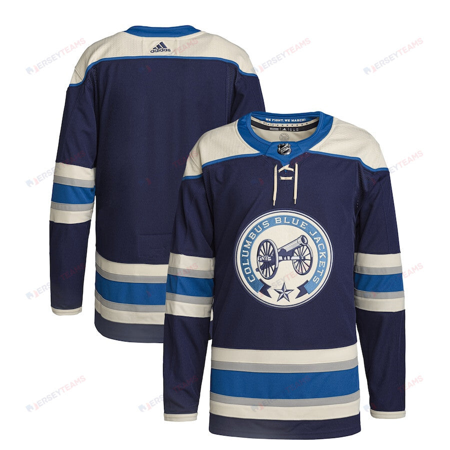 Columbus Blue Jackets Alternate Primegreen Men Jersey - Navy