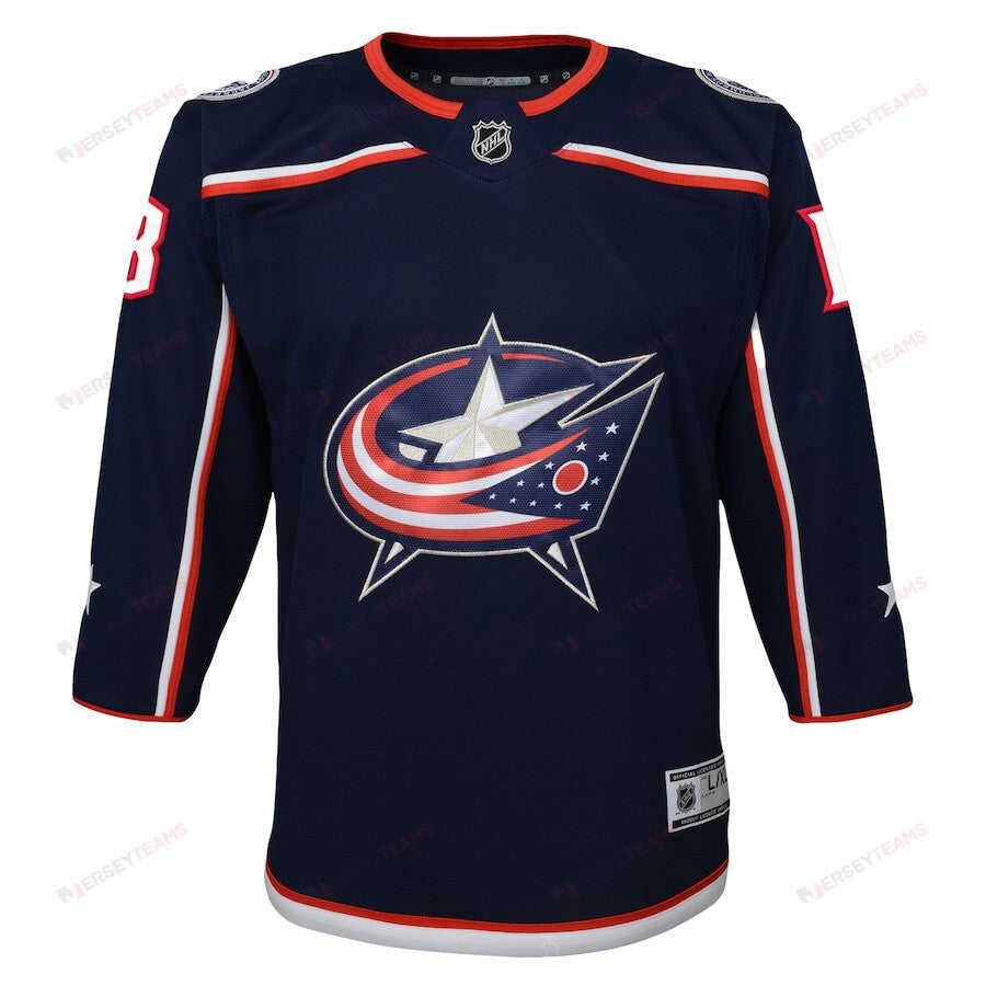Johnny Gaudreau 13 Columbus Blue Jackets Youth Breakaway Jersey - Navy
