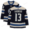 Johnny Gaudreau 13 Signature Columbus Blue Jackets Alternate Jersey - Men