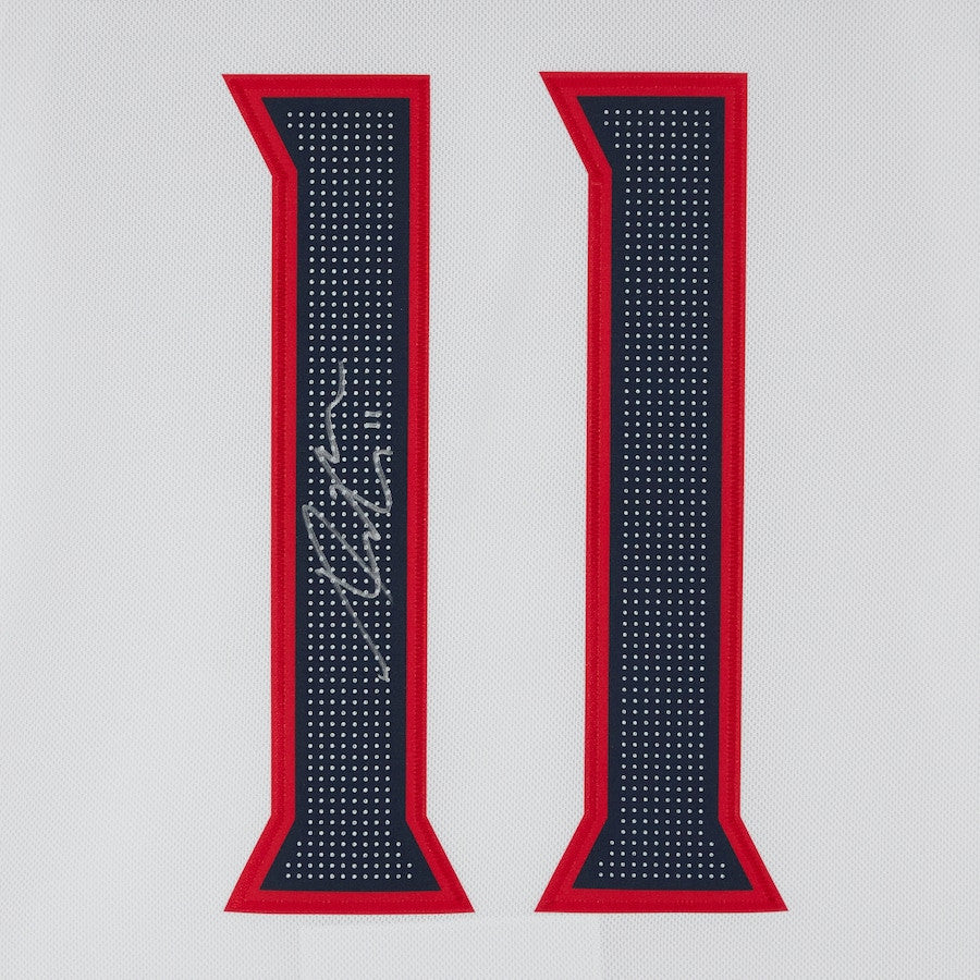 Adam Fantilli 11 Signed Columbus Blue Jackets Autographed Jersey - White