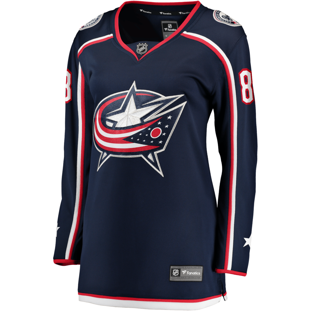 Conor Garland 83 Columbus Blue Jackets Indiana Women's Home Breakaway Jersey - Navy