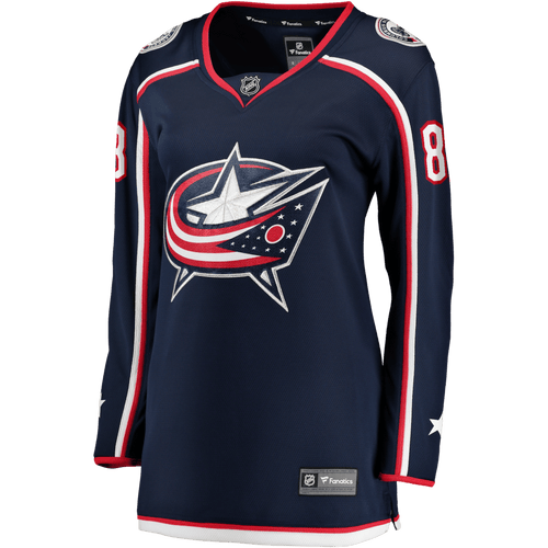 Conor Garland 83 Columbus Blue Jackets Indiana Women's Home Breakaway Jersey - Navy