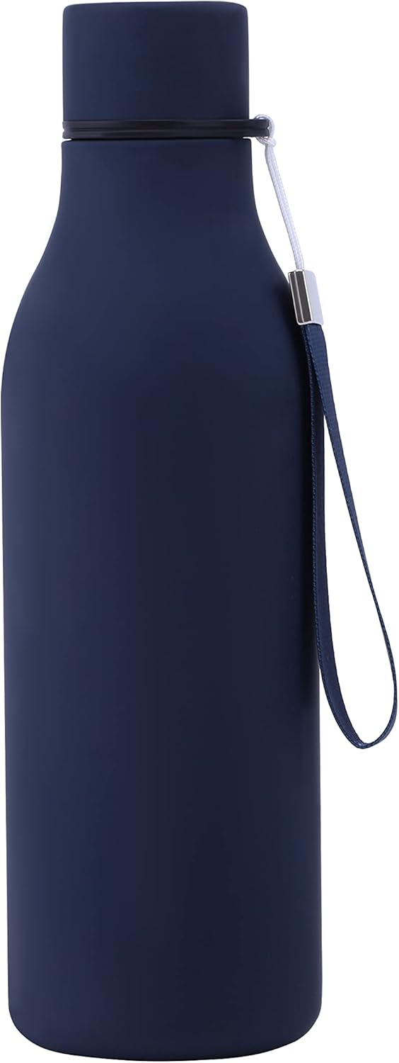 Personalised Soft Touch Water Bottle - 500ml.