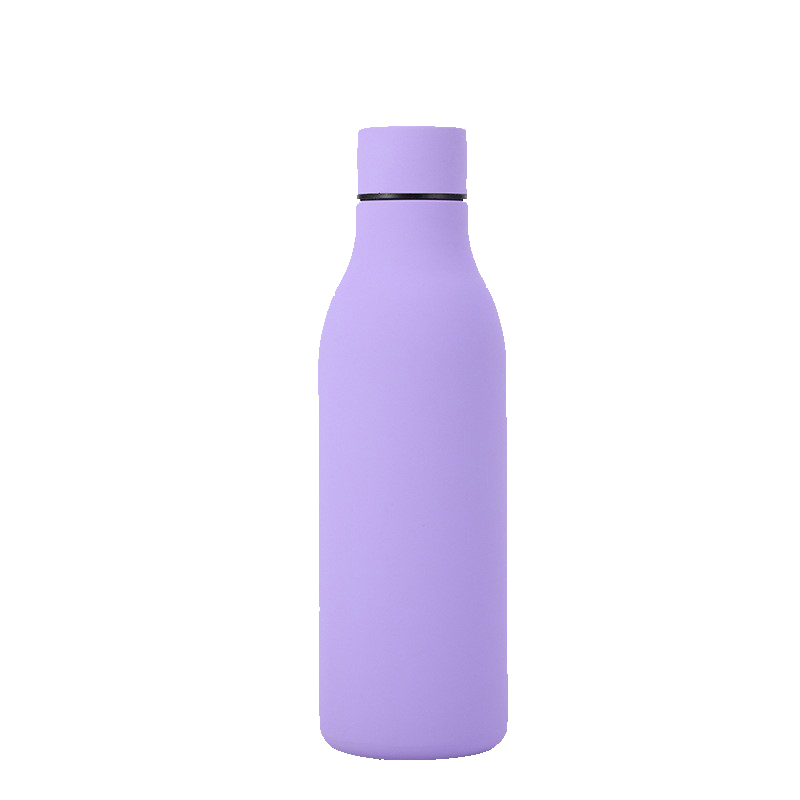 Personalised Soft Touch Water Bottle - 500ml.
