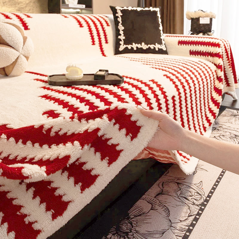 Soft Plush Non-Slip Couch Cover