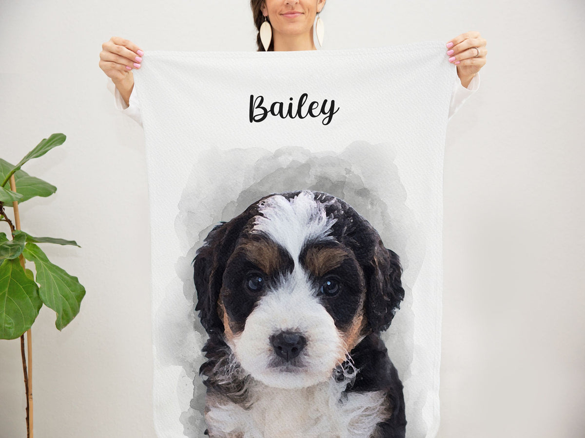 Custom Pet Blanket, Dog Blanket, Husband Gifts For Him, Dog Dad Gift, Dog Memorial Gift Pet, Dog Loss, Personalized Dog Lover Gift Dog Owner