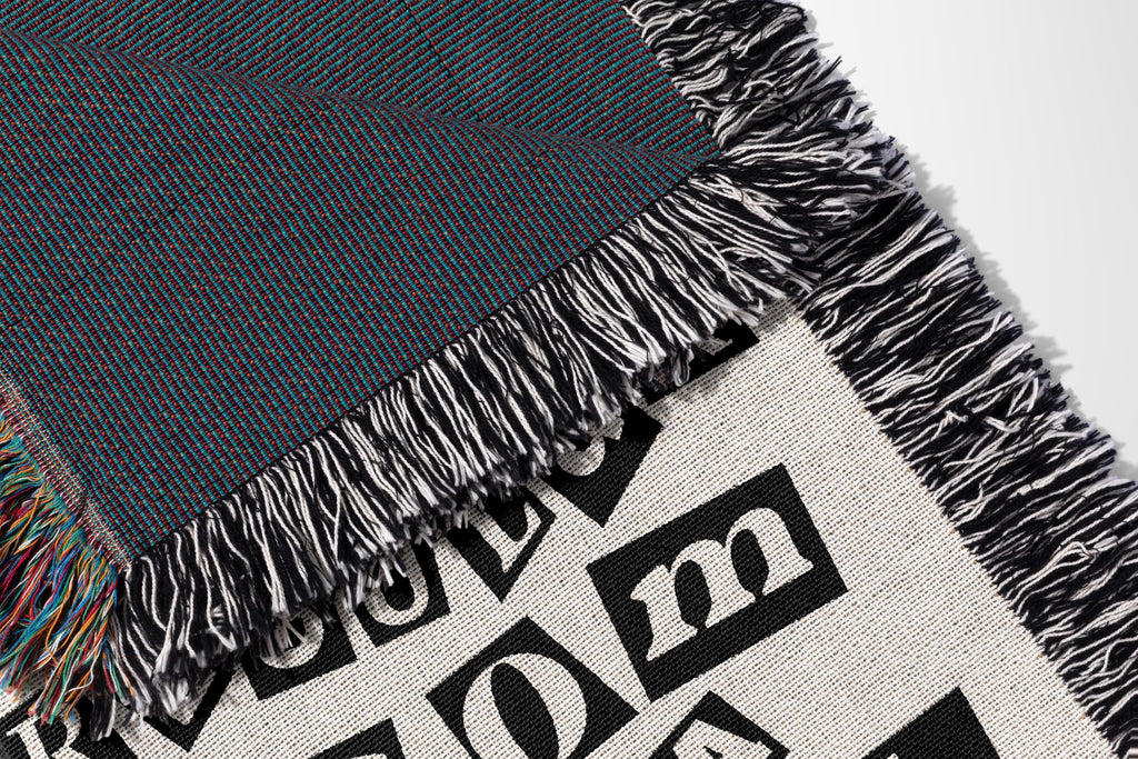 Mom Woven Blanket - Personalized Throw Blanket - Mother's Day Gift