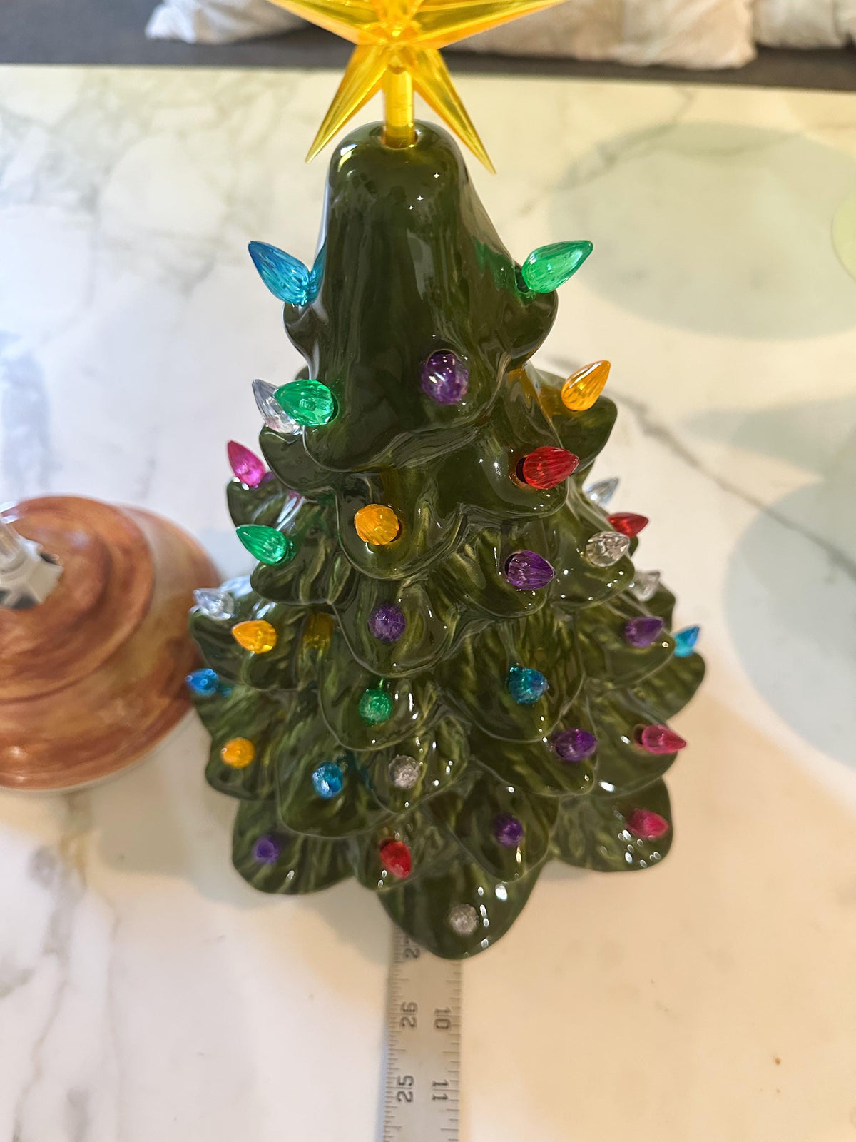 Light Up Ceramic Christmas Tree