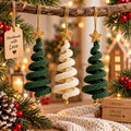 Spiral Crochet Christmas Tree Ornament Pattern (Digital Download)