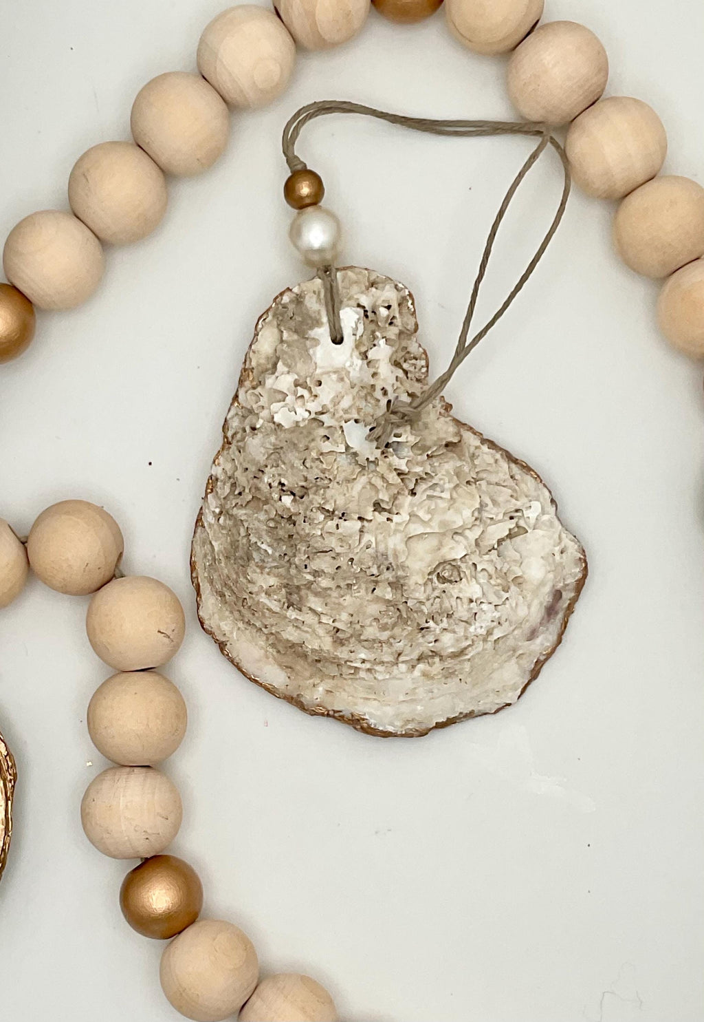 Savannah GA Forsyth Park fountain oyster shell ornament