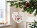 Personalized Family Of Five Christmas Ornament With Baby First Christmas As A Family Ornament, Custom Family Holiday Keepsake