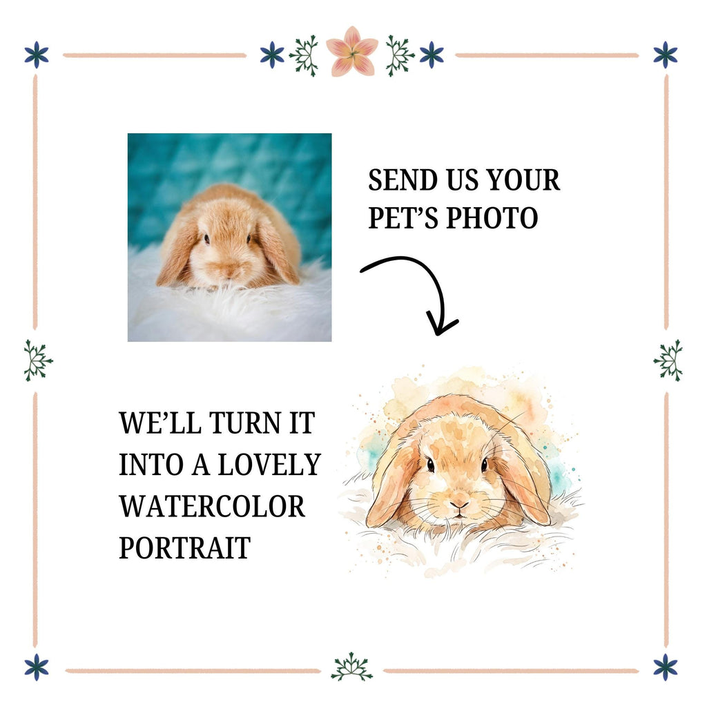 Personalized Pet Portrait Christmas Ornament, Goldfish Lizard Bird Horse Hamster Rabbit Goat Ornament, Pet Owner Gift, Custom Pet Keepsake
