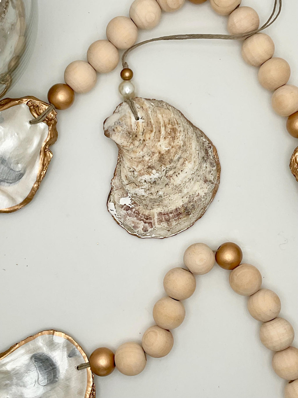 Savannah GA Forsyth Park fountain oyster shell ornament