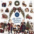 Christmas Tartan Plaid Vintage Christmas Designs PNG Old Money Aesthetic Christmas Elegance Christmas PNG Set Whimsy Clipart Cozy Winter PNG
