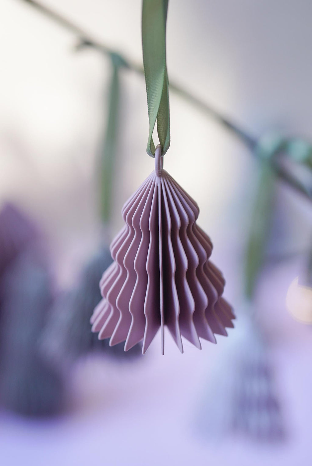 STL & 3MF Fan Tree Christmas Tree Ornament 3D Print File | Modern Christmas Tree | Christmas Decoration STL | Scandinavian Winter Decoration