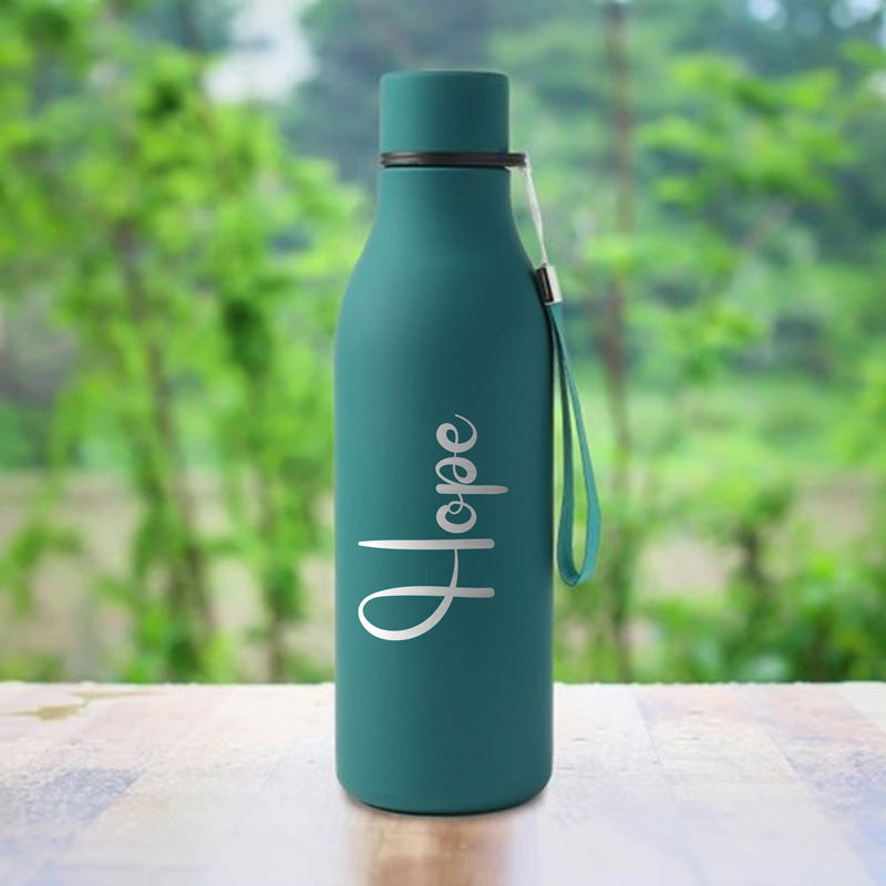 Personalised Soft Touch Water Bottle - 500ml.