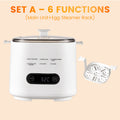 🎁2025 Neues Design🥚✨Mini Multi-Functional Egg Cooker Set with Smart Touch Panel