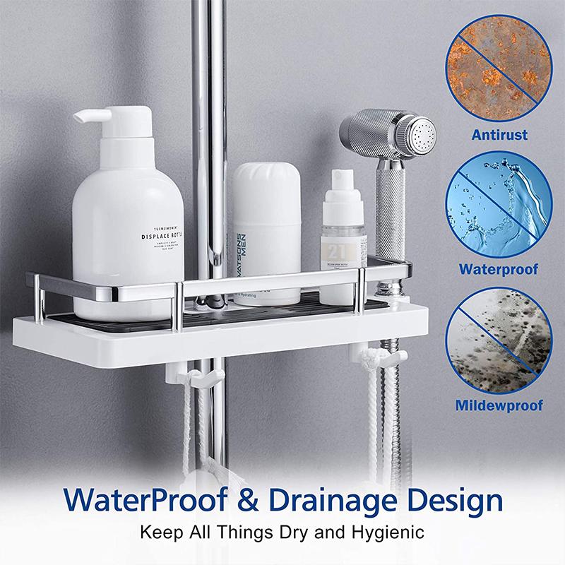 ⏳LIMITED TIME: 50% OFF!🚿Bathroom Pole Shower Storage Rack Holder🔥