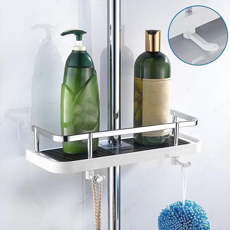 ⏳LIMITED TIME: 50% OFF!🚿Bathroom Pole Shower Storage Rack Holder🔥