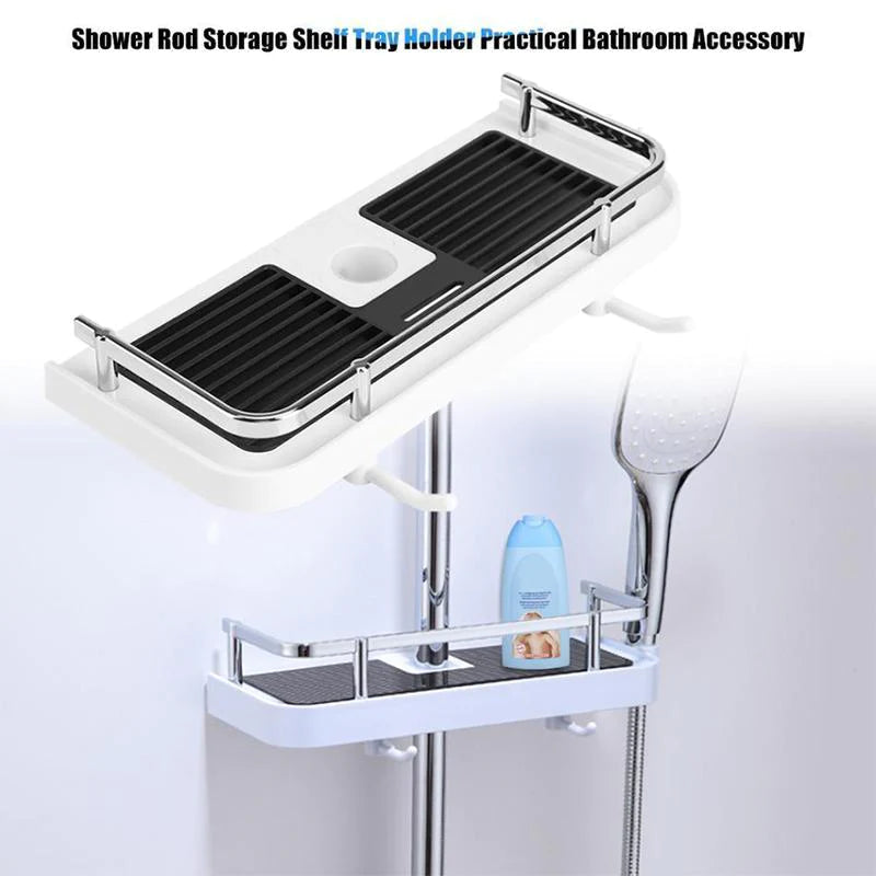 ⏳LIMITED TIME: 50% OFF!🚿Bathroom Pole Shower Storage Rack Holder🔥