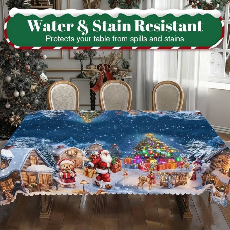 Stylish Christmas Printed Tablecloth