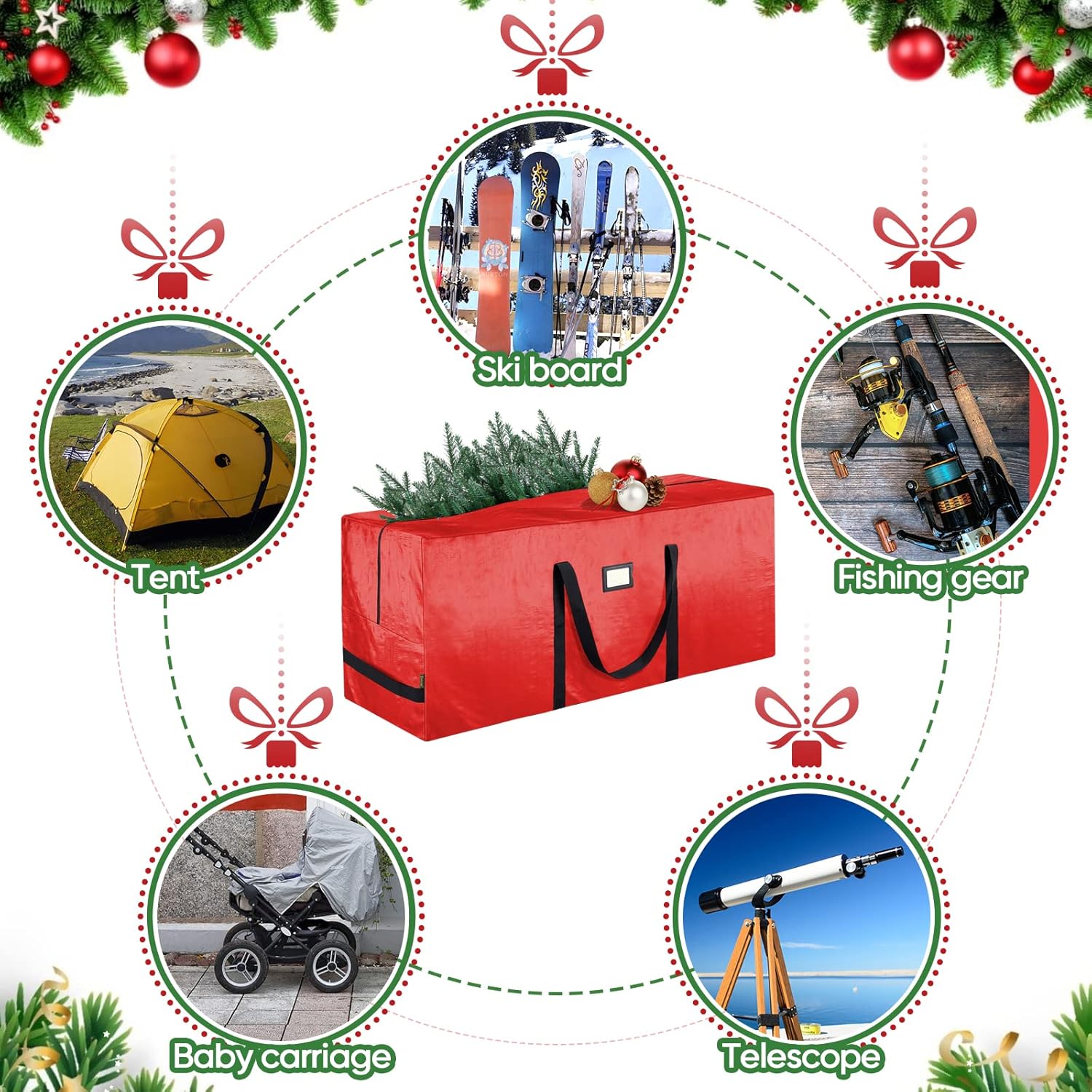 🎅Christmas Sale 50% OFF🎄Christmas Tree Durable Waterproof Storage Bag 🎄
